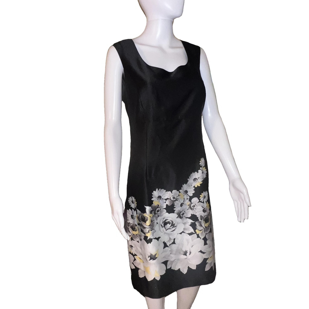 Studio One Women's Dress, Size 12, Black and White